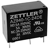 zettler AZ940-1AB-12DS Printrelais 12 V/DC 10 A 1x NO 1 stuk(s)