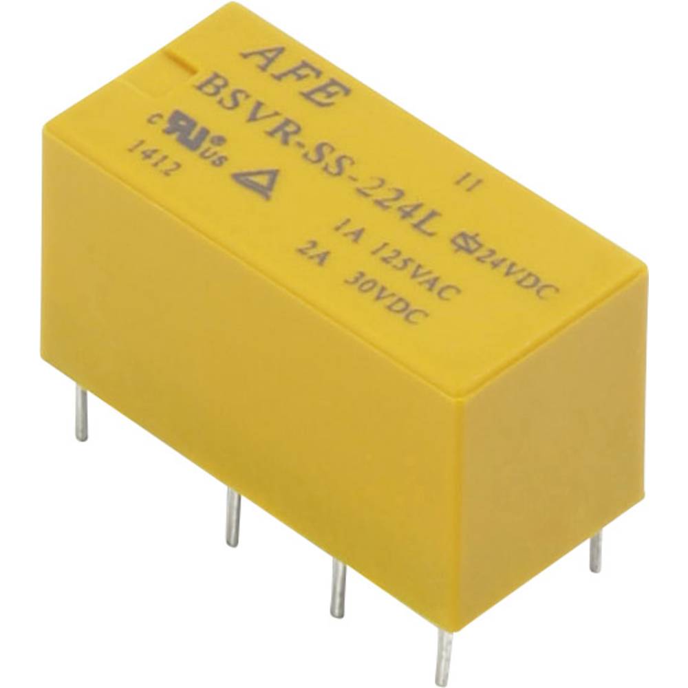 afe BSVR-SS-205L Printrelais 5 V/DC 2 A 2x wisselcontact 1 stuk(s)