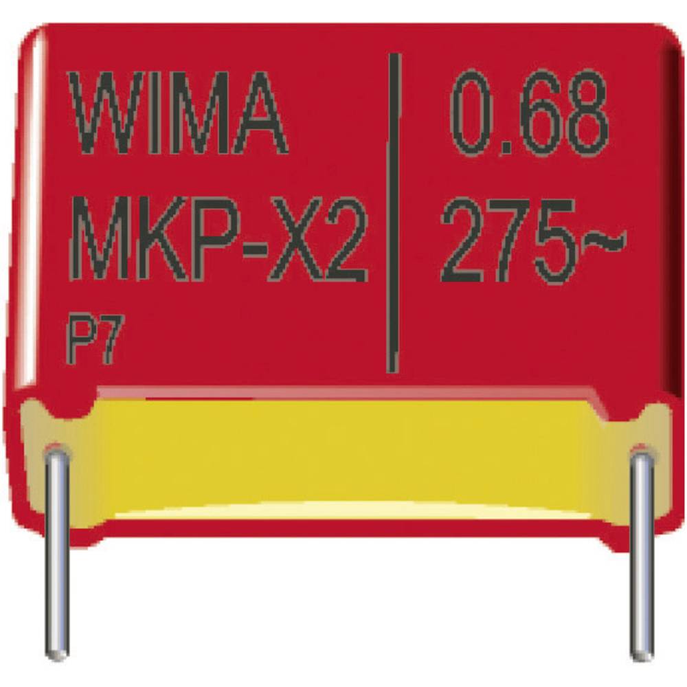 Wima MKP-X2 0,047uF 10% 305V RM15 1 stuk(s) MKP-X2-ontstoringscondensator Radiaal bedraad 0.047 µF 305 V/DC 10 % 15 mm (l x b x h) 18 x 5 x 11 mm