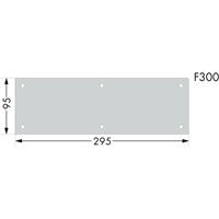 WAGO 850-819/002-000 Flensplaat (b x h) 295 mm x 95 mm 1 stuk(s)