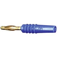 Stäubli SLS205-L Lamellenstecker Stecker, gerade Stift-Ø: 2mm Blau