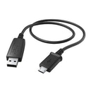 Hama 0.6m, USB2.0-A/USB2.0 Micro-B. Lengte snoer: 0,6 m, Aansluiting 1: USB A, Aansluiting 2: Micro-USB B, Geslacht connector: Mannelijk/Mannelijk, Kleur van het product: Zwart