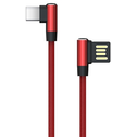 Akasa AK-CBUB40-10RD. Lengte snoer: 1 m, Aansluiting 1: USB A, Aansluiting 2: USB C, USB-versie: 2.0, Maximale overdrachtssnelheid van gegevens: 480 Mbit/s, Kleur van het product: Zwart, Rood