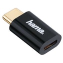 Adapter micro-USB naar USB Type-C-stekker, zwart - Hama