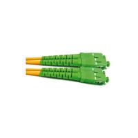 ACT SC/APC8-SC/APC8 9/125um OS2 Duplex fiber optic patch 15m