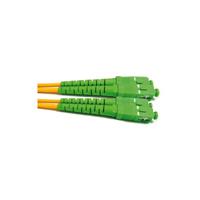 ACT SC/APC8-SC/APC8 9/125um OS2 Duplex fiber optic patch 20m
