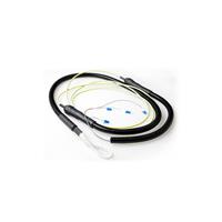 ACT RL2310 Prefab Glasvezel Kabel Singlemode OS2 4-voudig LC Connectoren - 100 meter