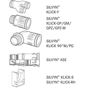 LAPP 61815115 SILVYN RILL PA12 9/10x13 BK Beschermslang (ribbelslang) Zwart 10 mm 50 m