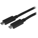 StarTech USB-C Cable with Power Delivery (3A) M/M - 2 m (6 ft.) USB 3.0 USB-IF Certified