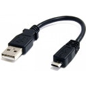 Kabel USB naar Micro-USB Startech UUSBHAUB6IN          Zwart