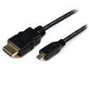 StarTech 2m High Speed HDMI Cable with Ethernet HDMI to HDMI Micro M/M