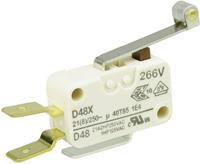 ZF D489-V3RD Microschakelaar D489-V3RD 250 V/AC 21 A 1x aan/(aan) Moment 1 stuk(s)