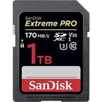 sandisk Extreme PRO SDXC-kaart 1 TB Class 10, UHS-Class 3, UHS-I