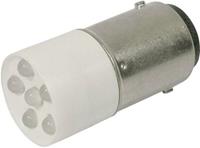 cml LED-signaallamp BA15d Koud-wit 24 V/DC, 24 V/AC 1200 mcd 1864035W3D