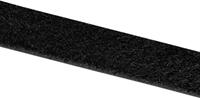velcro Klettband zum Aufkleben Flauschteil (L x B) 25000mm x 20mm Schwarz 25m