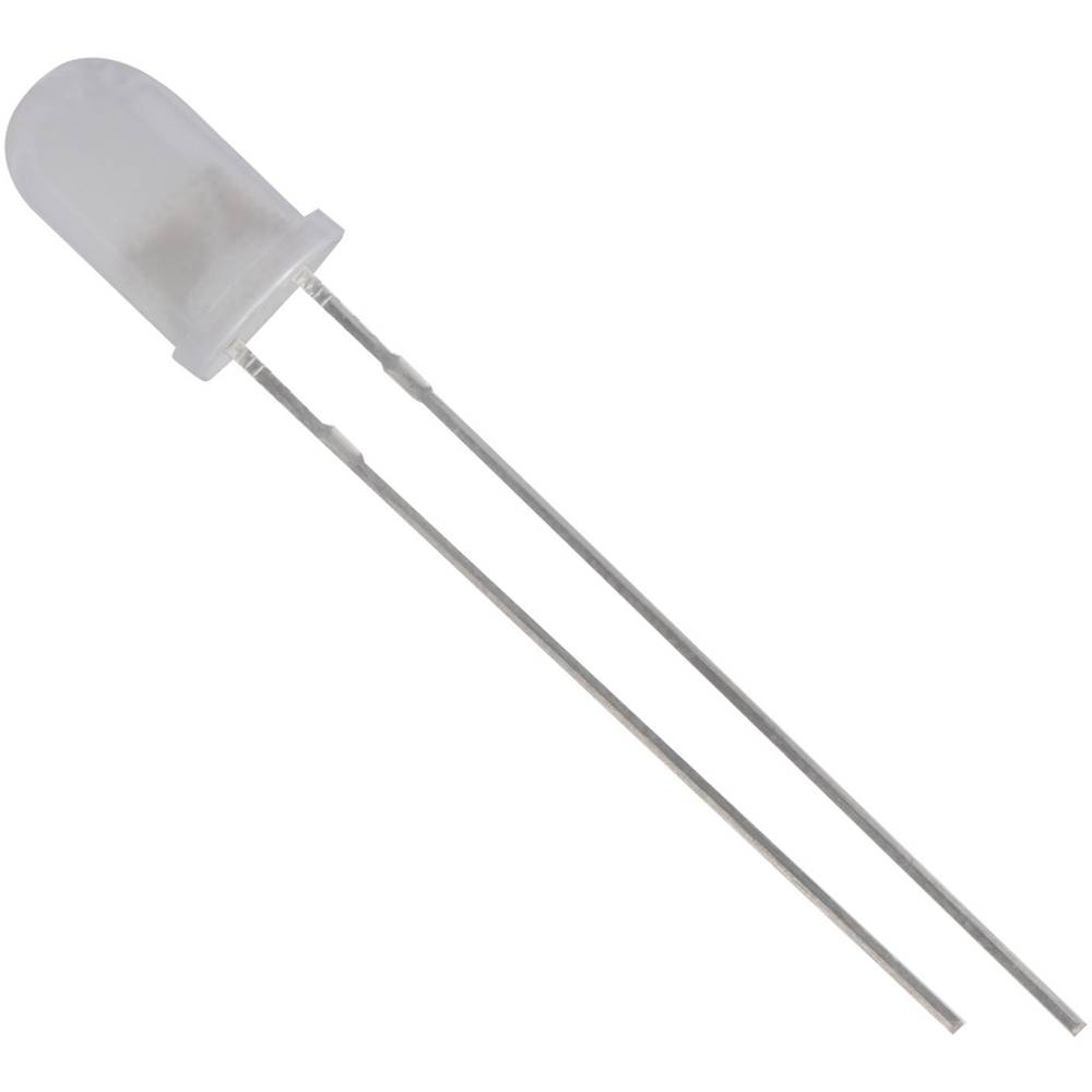 huiyuan 5034W2D-ESB-C Bedrade LED Wit Rond 5 mm 3500 mcd 50 ° 20 mA 3.1 V