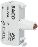 BACO BA33EARL LED-element Rood 12 V/DC, 24 V/DC 1 stuk(s)