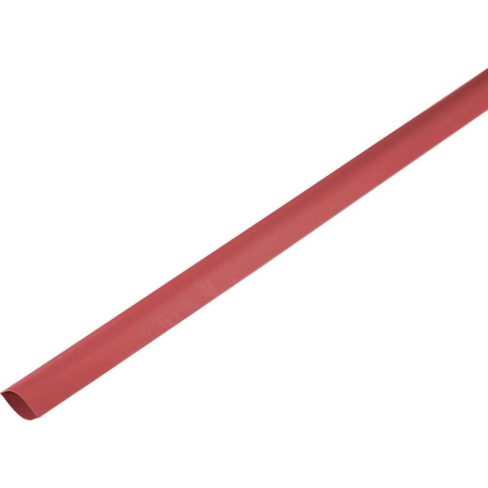 trucomponents TRU COMPONENTS 1225456 Krimpkous zonder lijm Rood 25 mm Krimpverhouding: 2:1 per meter
