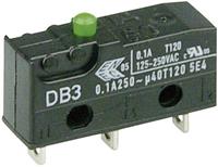 zf Microschakelaar DB3C-A1AA 250 V/AC 0.1 A 1x aan/(aan) Moment 1 stuk(s)