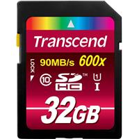 transcend Ultimate SDHC-kaart 32 GB Class 10, UHS-I