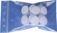 trucomponents 685-010-Bag Klettpunkte zum Aufkleben Haft- und Flauschteil (Ø) 19mm Weiß 4 Paar