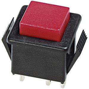 apem 1412NA-2 Druktoets 250 V/AC 3 A 1x aan/(uit) Moment 1 stuk(s)