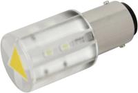 CML LED-signaallamp BA15d Geel 24 V/DC, 24 V/AC 400 mcd 18560352