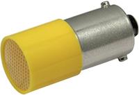 cml LED-signaallamp BA9s Geel 110 V/DC, 110 V/AC 0.4 lm 18824122