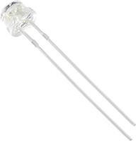 trucomponents TRU Components 1577472 LED bedrahtet Gelb Flachkant 5mm 1250 mcd 120° 20mA