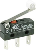 ZF DC3C-L1RC Microschakelaar DC3C-L1RC 250 V/AC 0.1 A 1x aan/(aan) IP67 Moment 1 stuk(s)