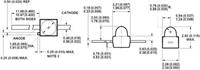 broadcom HLMP-7040 Bedrade LED Groen Koepelvormig 1.9 mm 0.6 mcd 90 ° 2 mA 1.4 V