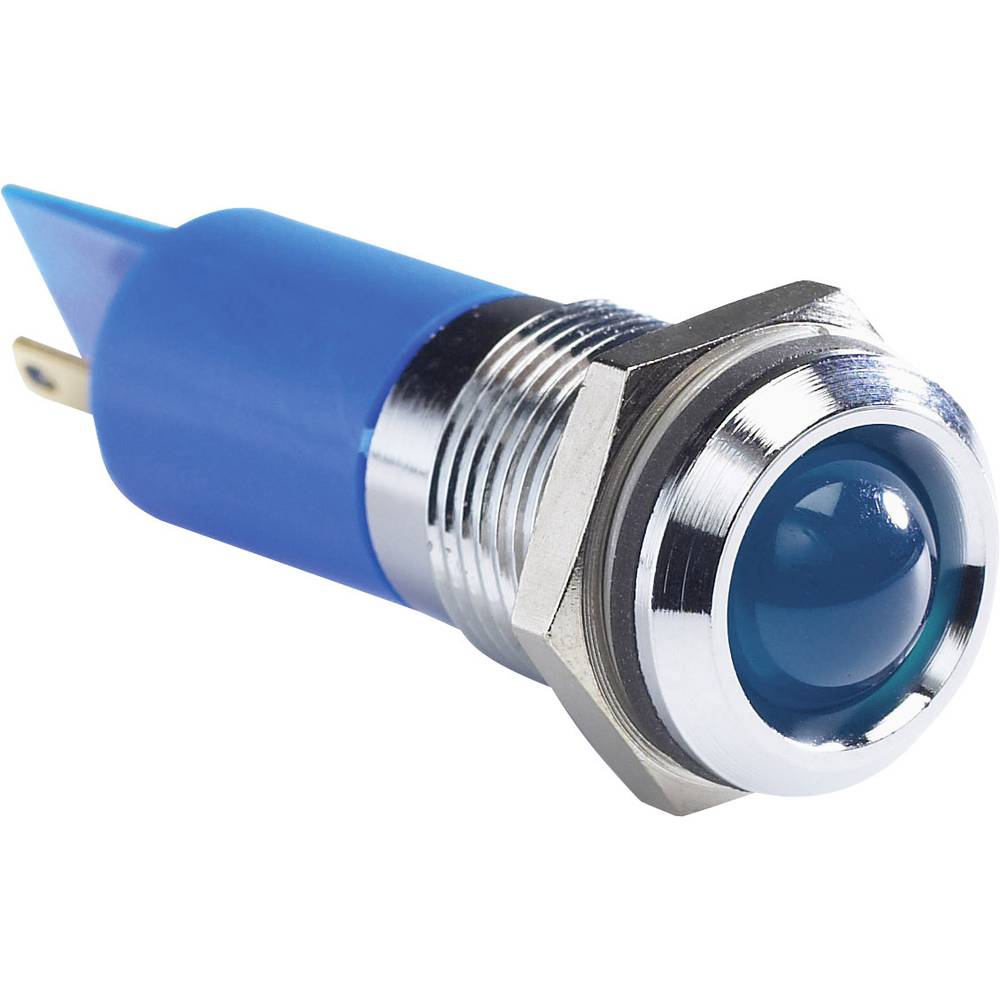 APEM Q14P1CXXB12E LED-signaallamp Blauw 12 V/DC Q14P1CXXB12E