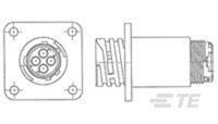 teconnectivity TE Connectivity 796286-1 Ronde stekker Stekker, recht Serie (ronde connectors): CPC Totaal aantal polen: 37 1 stuk(s)