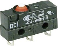 ZF DC1C-A1AA Microschakelaar DC1C-A1AA 250 V/AC 6 A 1x aan/(aan) IP67 Moment 1 stuk(s)