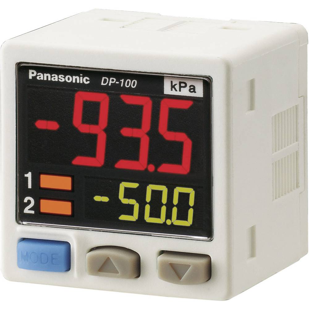 Panasonic Druksensor 1 stuk(s) DP-101-M-P -1 bar tot 1 bar Kabel met open einden (l x b x h) 42.5 x 30 x 30 mm