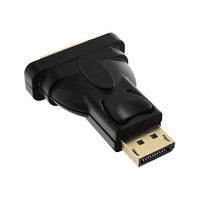 InLine 17199J DisplayPort DVI-D Zwart kabeladapter/verloopstukje