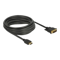 Delock HDMI zu DVI 24+1 Kabel bidirektional 5 m - Delock