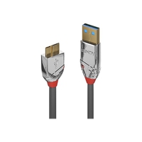 Lindy 36659. Lengte snoer: 3 m, Aansluiting 1: USB A, Aansluiting 2: Micro-USB B, USB-versie: 3.2 Gen 1 (3.1 Gen 1), Maximale overdrachtssnelheid van gegevens: 5000 Mbit/s, Contact geleider materiaal: