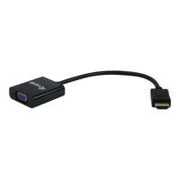 Equip 11903607. Aansluiting 1: HDMI, Aansluiting 2: VGA, Geslacht connector: Mannelijk/Vrouwelijk. Kleur van het product: Zwart