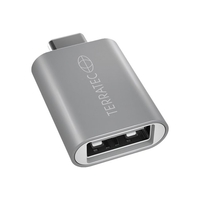 Terratec USB 2.0 Adapter [1x USB-C stekker - 1x USB 3.2 Gen 2 bus A (USB 3.1)] CONNECT C1