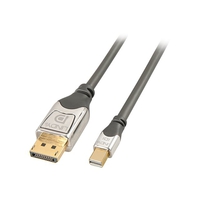 Lindy 36311. Lengte snoer: 1 m, Aansluiting 1: Mini DisplayPort, Aansluiting 2: DisplayPort