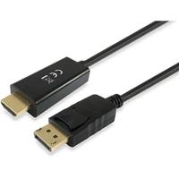 Equip Displayport Adapter -> HDMI Male/Male 2m zwart