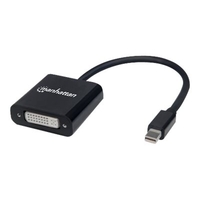 Manhattan Aktiver Mini-DisplayPort auf DVI-I-Adapter, Mini-DisplayPort-Stecker auf DVI-I