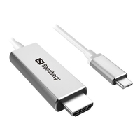 Sandberg Video- / Audiokabel - HDMI / USB - 2 m