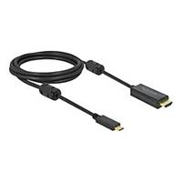 DeLOCK USB C/HDMI Kabel 4K 60 Hz 2,0 m schwarz