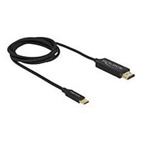 Delock USB Kabel Type-C zu HDMI (DP Alt Mode) 4K 60 Hz 1 m koaxial - D