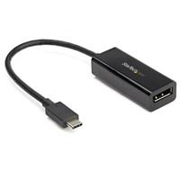 startech .com USB-C naar DisplayPort adapter - 8K 30Hz - HBR3 adapter - Thunderbolt 3 - video dongle voor DP 1,4 displayscherm - Externe video-adapter - USB-C