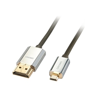 Lindy CROMO Slim High-Speed-HDMI-Kabel mit Ethernet - HDMI mit Ethernetkabel - 3 m