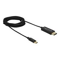 DeLOCK Delock Kabel USB Type-C Stecker HDMI-A Stecker 4K 60 Hz 2 m schwarz (84905)