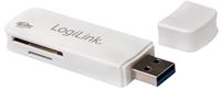 LogiLink CR0034 USB 3.0 Wit geheugenkaartlezer
